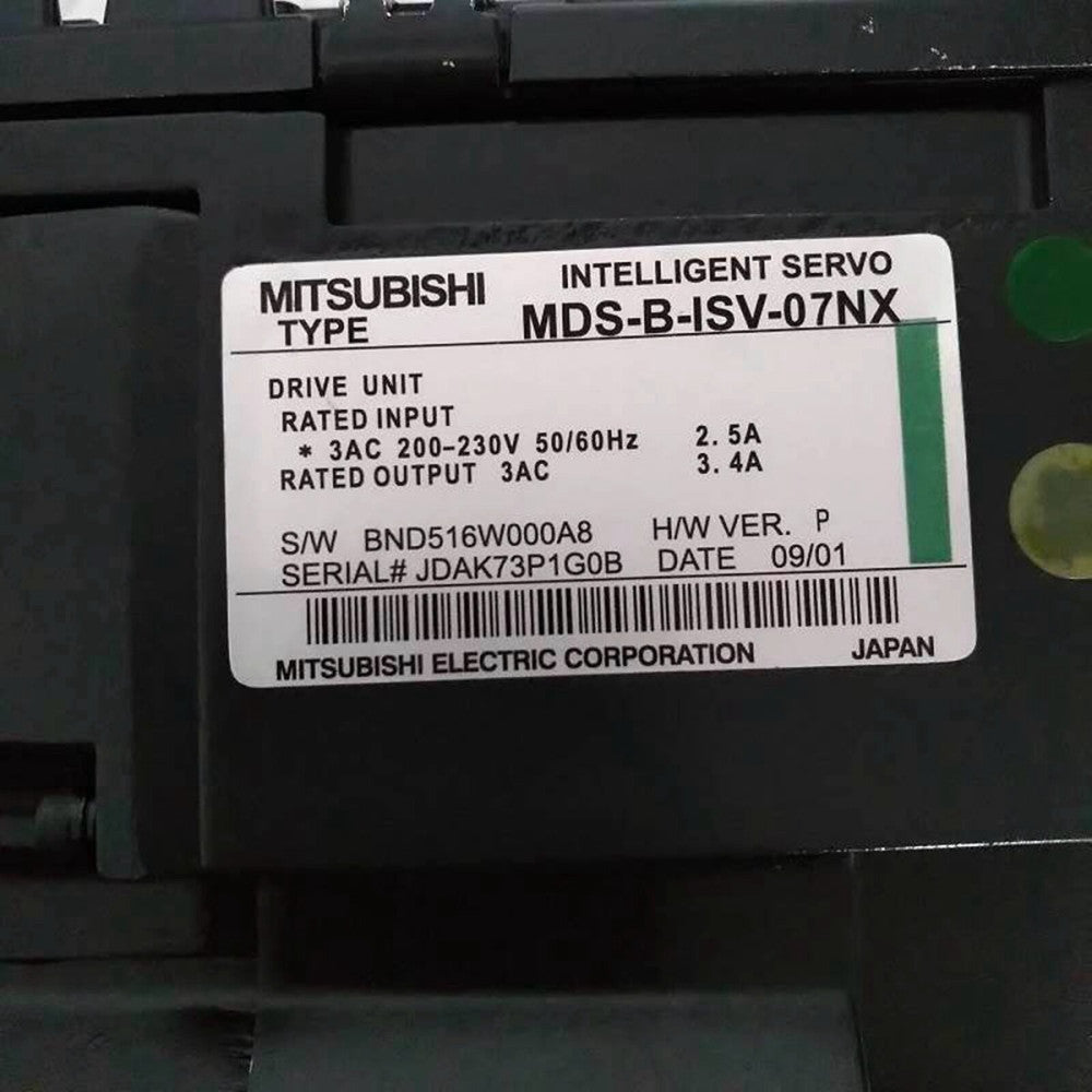 NEW MITSUBISHI MDS-B-ISV-07NX Servo Drive