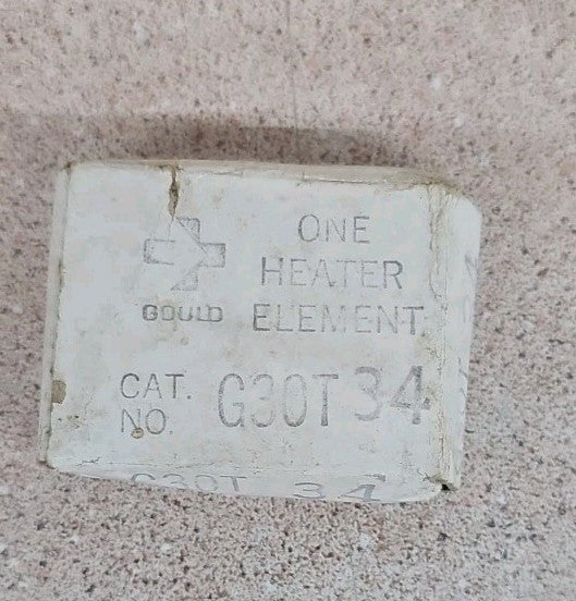Telemecanique G30T34 Schneider Electric Heater Element T34 NOS