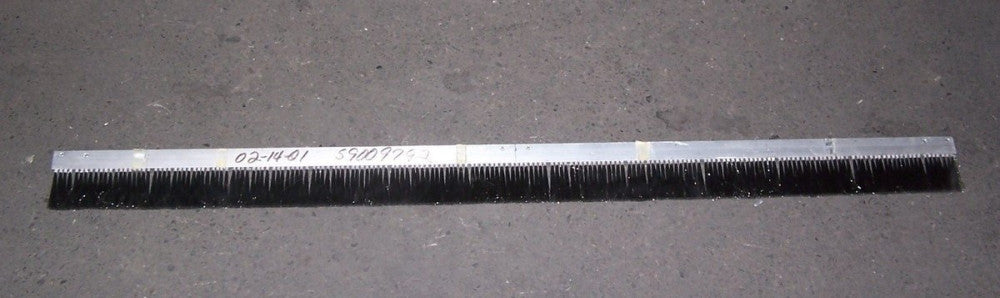 NEW PAPERMILL STAINLESS STEEL BRUSH SECTION REPLACEMENT 45-3/4" LONG