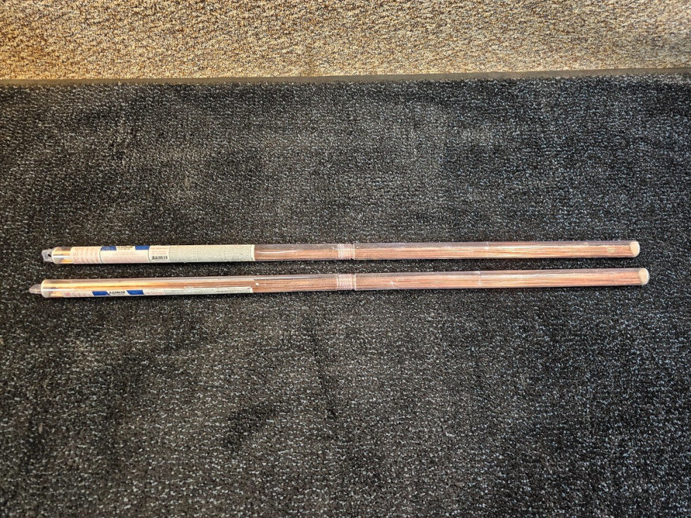 (QTY 2) Radnor 64001653 1/16" X 36" ER70S-6 70S-6 Carbon Steel TIG Rod 1 lb
