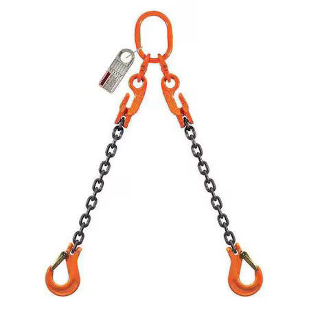 Pewag 10G100dosxk/5 Chain Sling,G100,Dosxk,Alloy Steel,5 Ft.