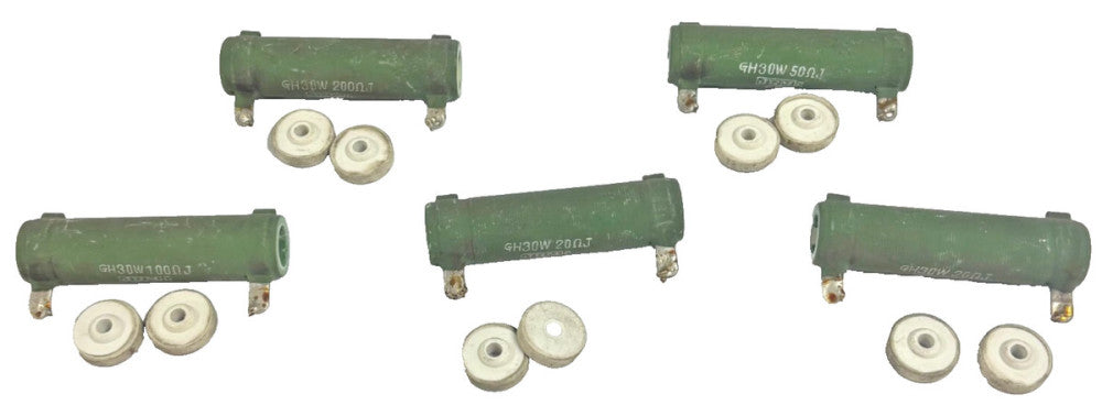 JRM GH30W 120J RESISTOR CERAMIC TUBE WITH PLUGS 5 SETS