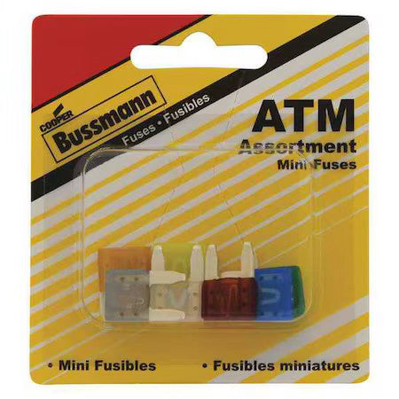 Eaton Bussmann Bp/Atm-A8-Rp Automotive Fuse Kit, Atm Series, 8 Fuses Included,