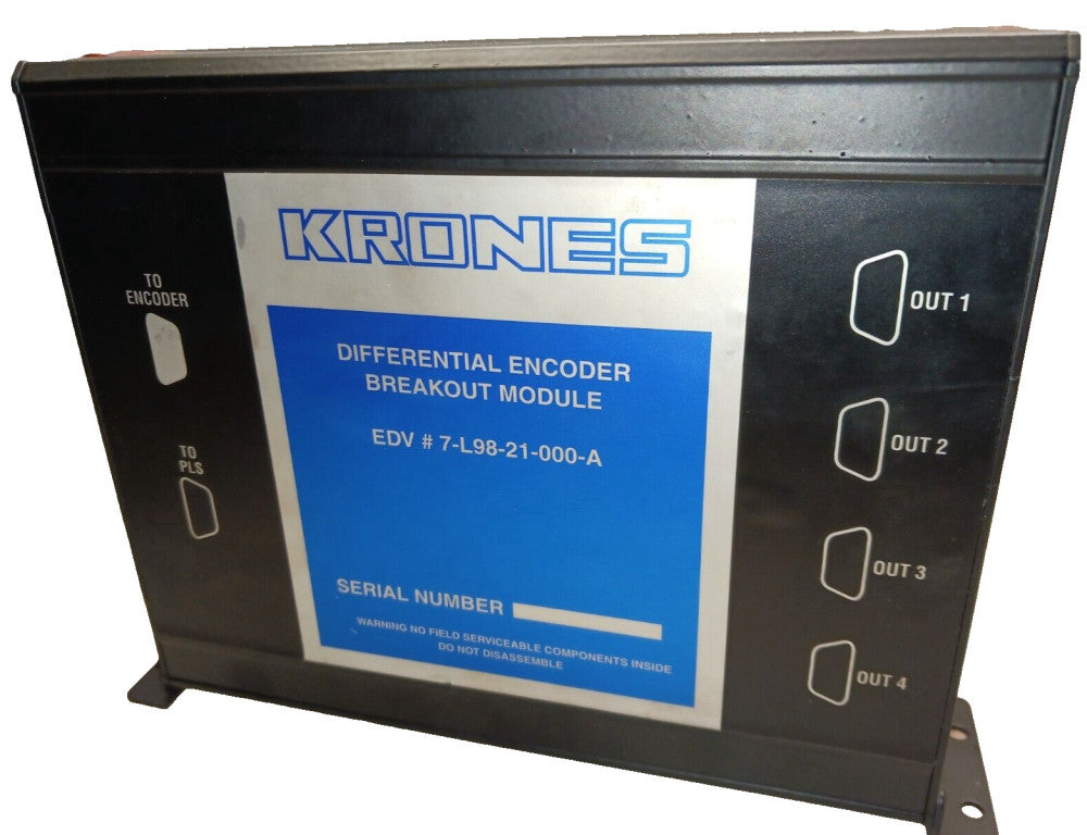 NEW KRONES DIFFERENTIAL ENCODER BREAKOUT MODULE  7-L98-21-000-A