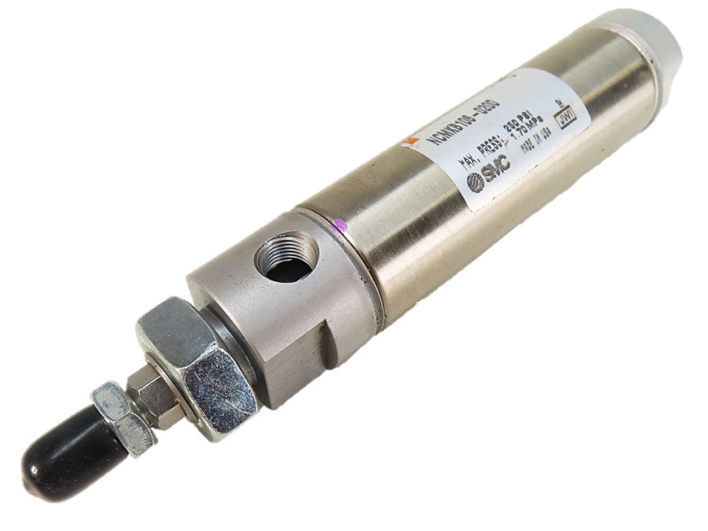 SMC NCMKB106-0200 NCM Stainless Steel Pneumatic Cylinder 250PSI NEW NO BOX