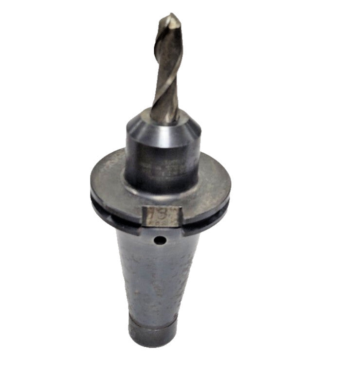 ERICKSON NMTB #50 SHANK TAPER C-151063 W/ 3/4 IN ROUND END MILL 2-1/2 IN LOC