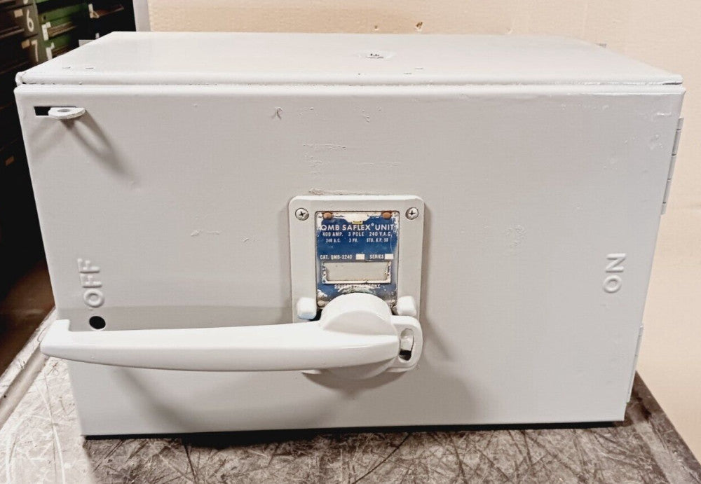 Square D QMB3240 400 Amp Fusible Panelboard Switch 3 Pole 240 Vac