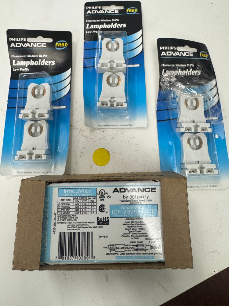 1 OR 2 LAMP 120-277V PROGRAM START ELECTRONIC NONDIMMABLE FLOURESCENT BALLAST