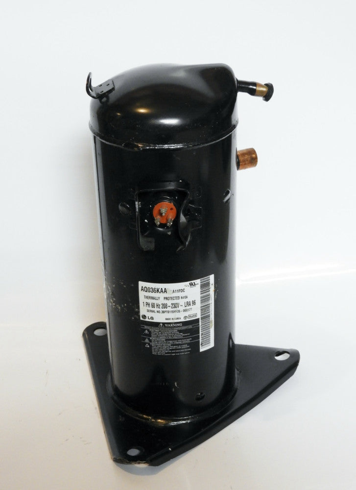 LG AQ036KAA Scroll Compressor 208-230V 1PH LRA 96 fits EL36M35-A SL36M30-A