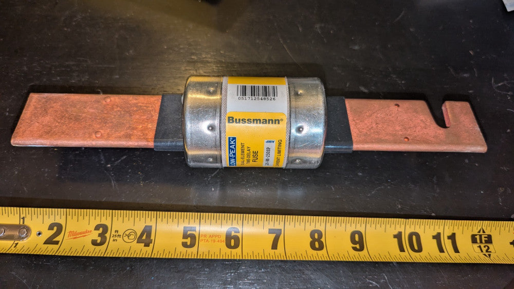 (1) Bussmann LPS-RK-250SP 250 Amp Fuse Low Peak Class RK1 NIB