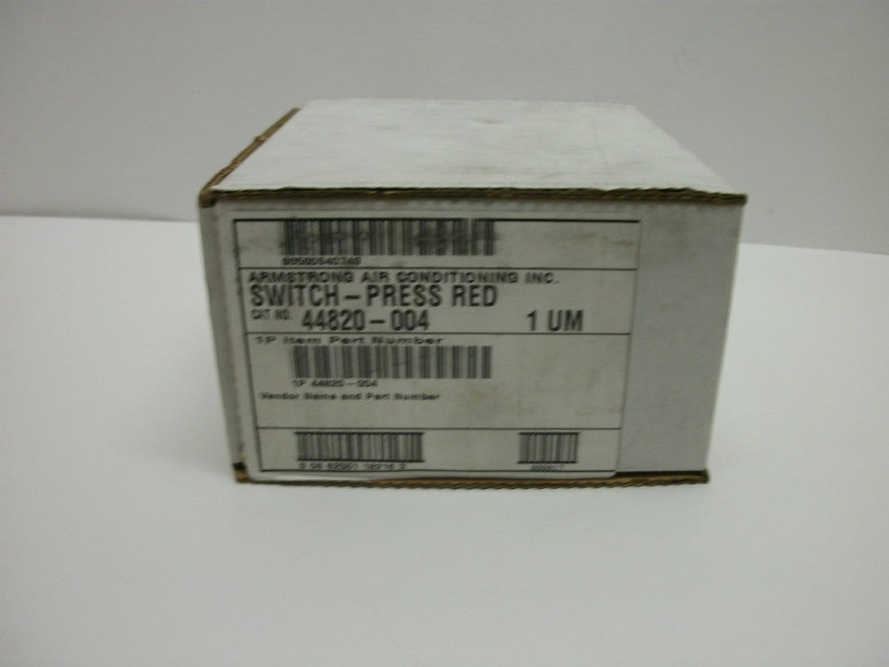 ARMSTRONG AIR CONDITIONING 44820-004 PRESSURE SWITCH RED PF PPS10089-2613 NIB