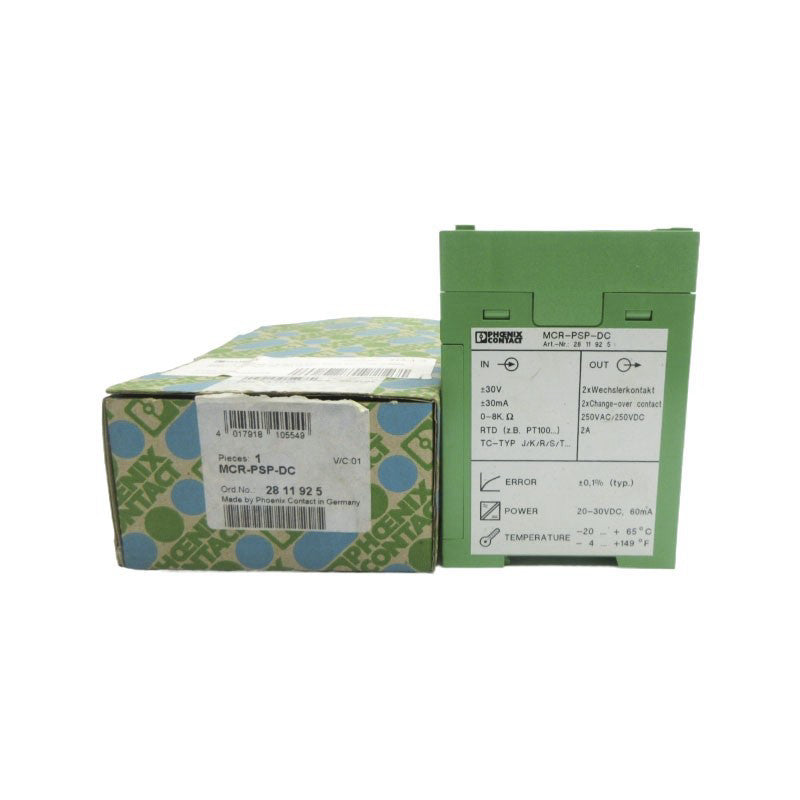 PHOENIX CONTACT MCR-PSP-DC 20-30VDC NSMP