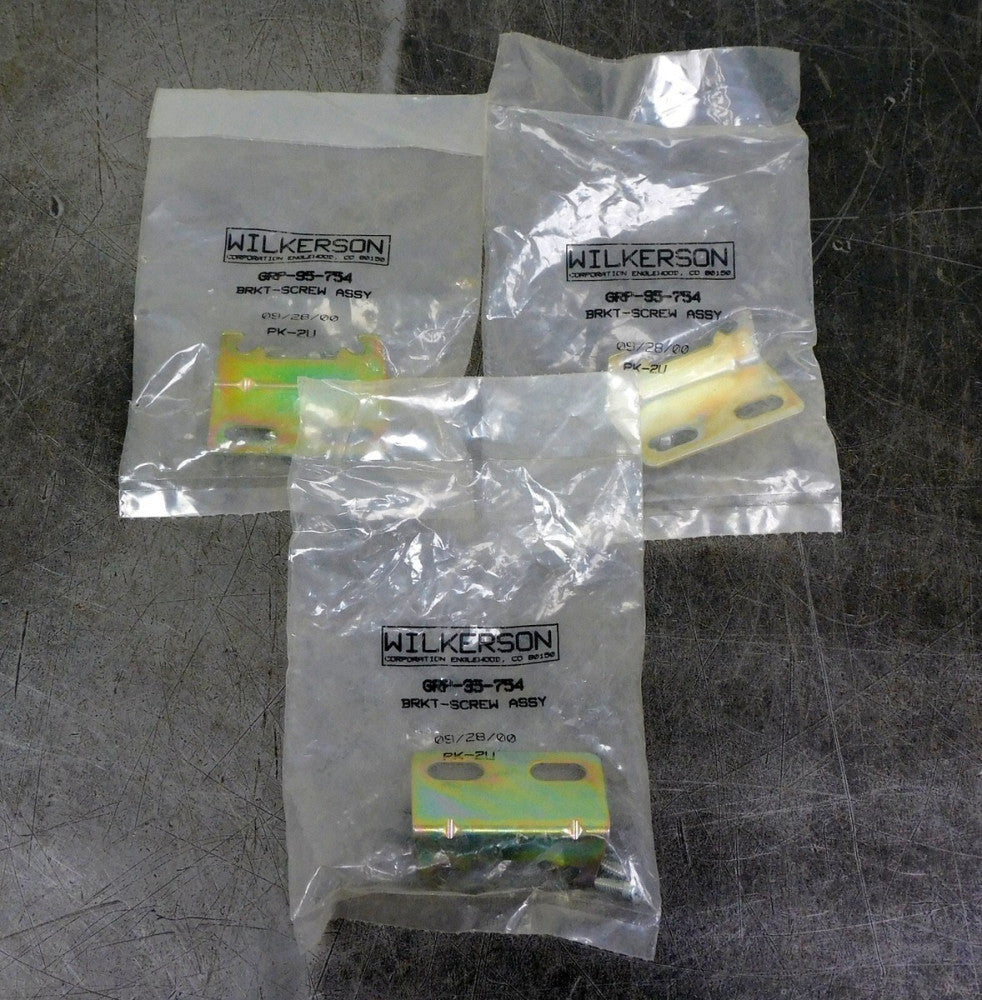 Wilkerson GRP-95-754 Mount Bracket-Screw Assembly Kit Lot of Three (3)