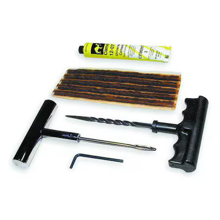 Tru-Flate 15-282 Tire Repair Boot, 3-3/16 In L, 3-3/16 In W, Number Of Pieces: