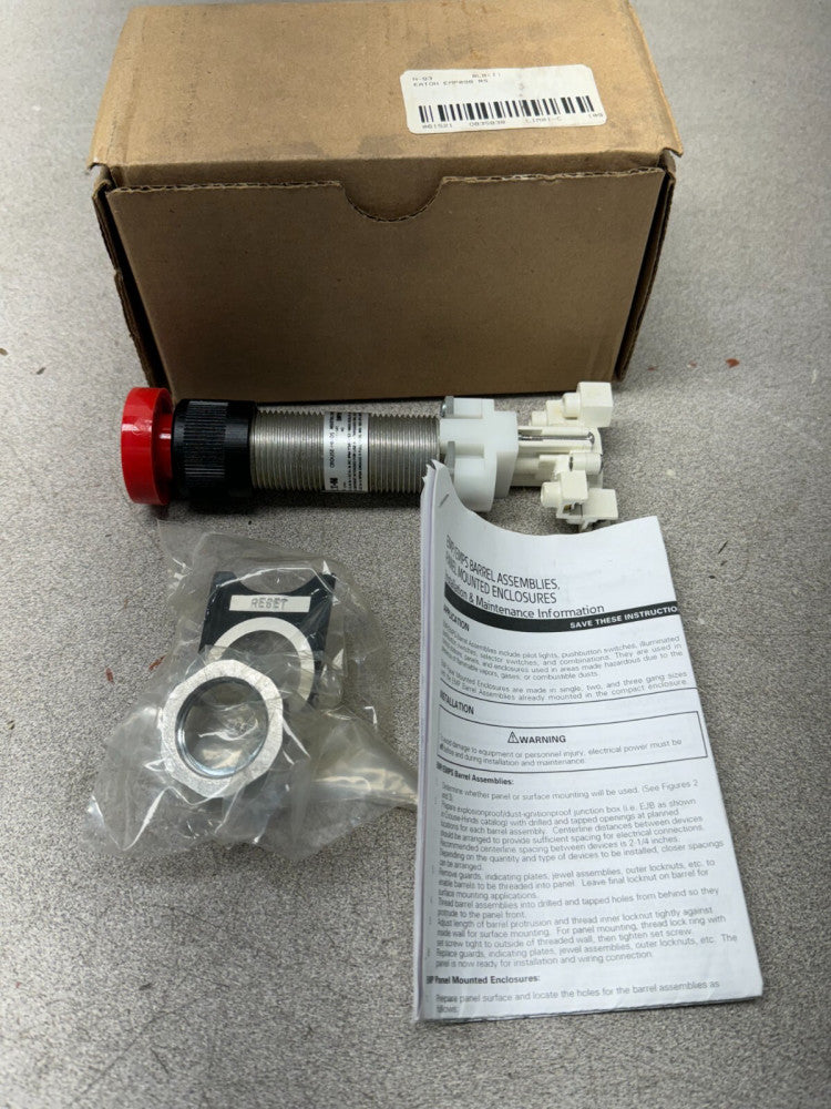 NEW IN BOX EATON MAINTAINED CONTACT PUSH BUTTON EMP098 RS