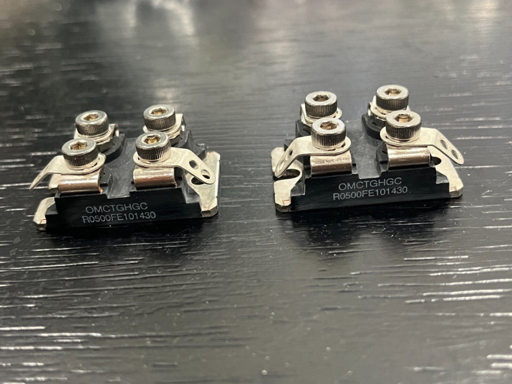2pc Ohmite omctghgc Industrial Power Block Resistors