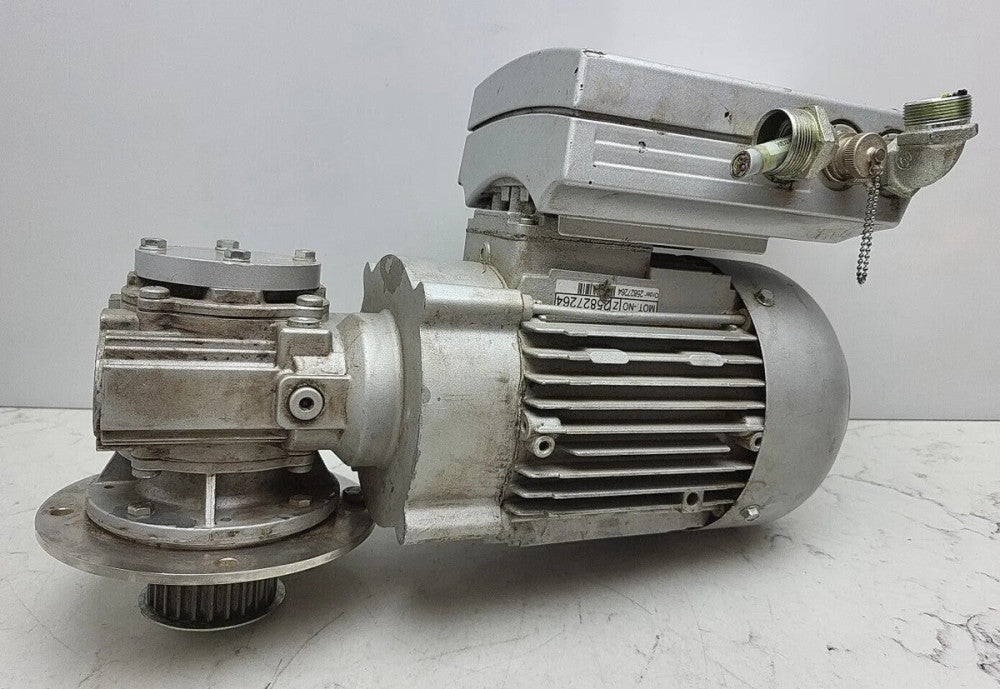 Bauer Eta-K305 Inverted Gear Motor .55kW BS03-37V/D08MA4-TF-K305/UL-SP *USED
