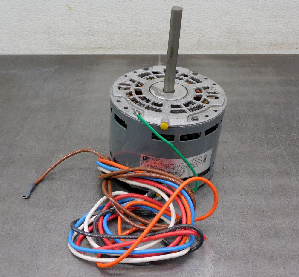Emerson K55HXCEP-6404 Furnace Blower Motor 1/3 HP 1050 RPM 115V 4SPD