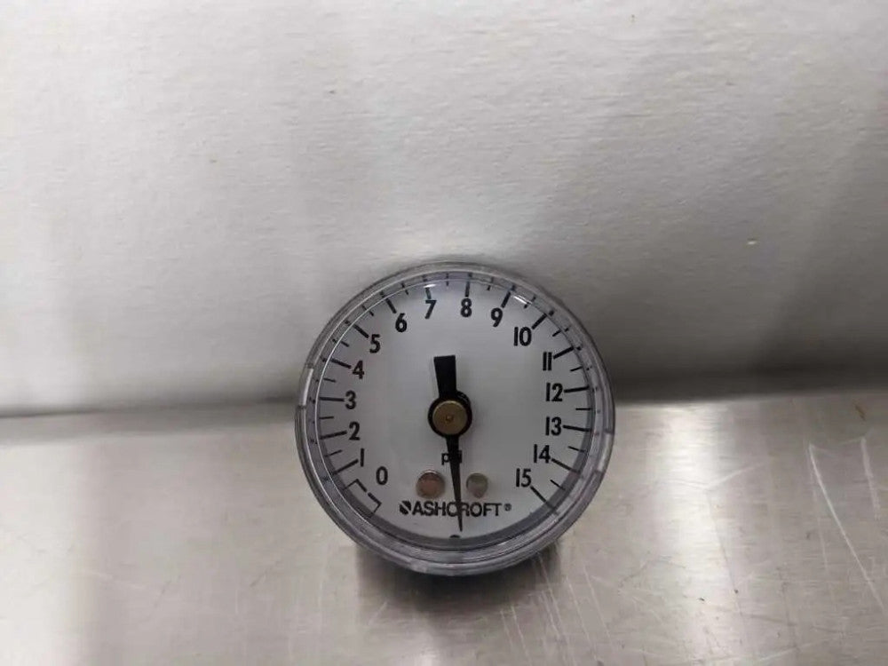 Ashcroft 15 PSI Gauge 0-15 PSI