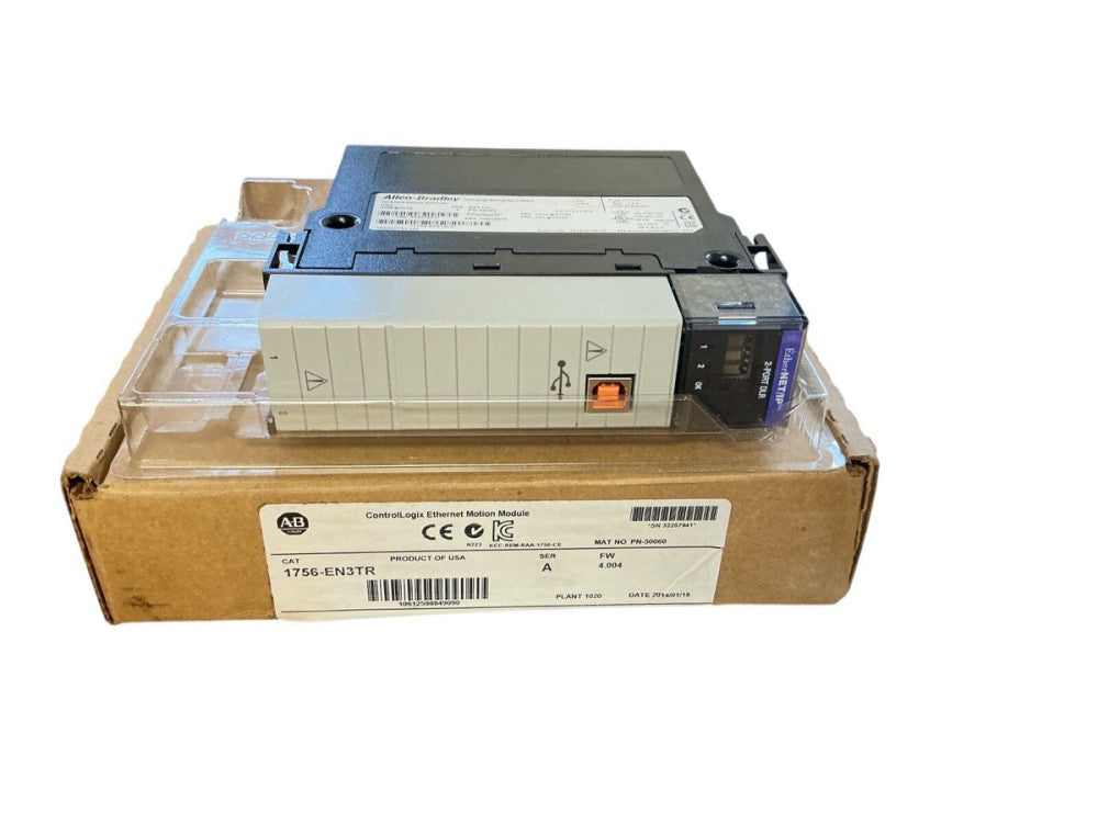 Sealed Pre-owned Allen Bradley 1756-EN3TR Ser A ControlLogix 2-P EtherNet Bridge