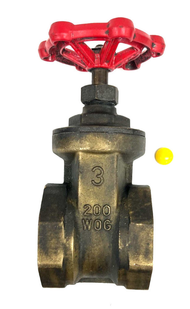 UNBRANDED MANUAL BALL VALVE 3" PIPE SIZE  200 WOG OAL 9"