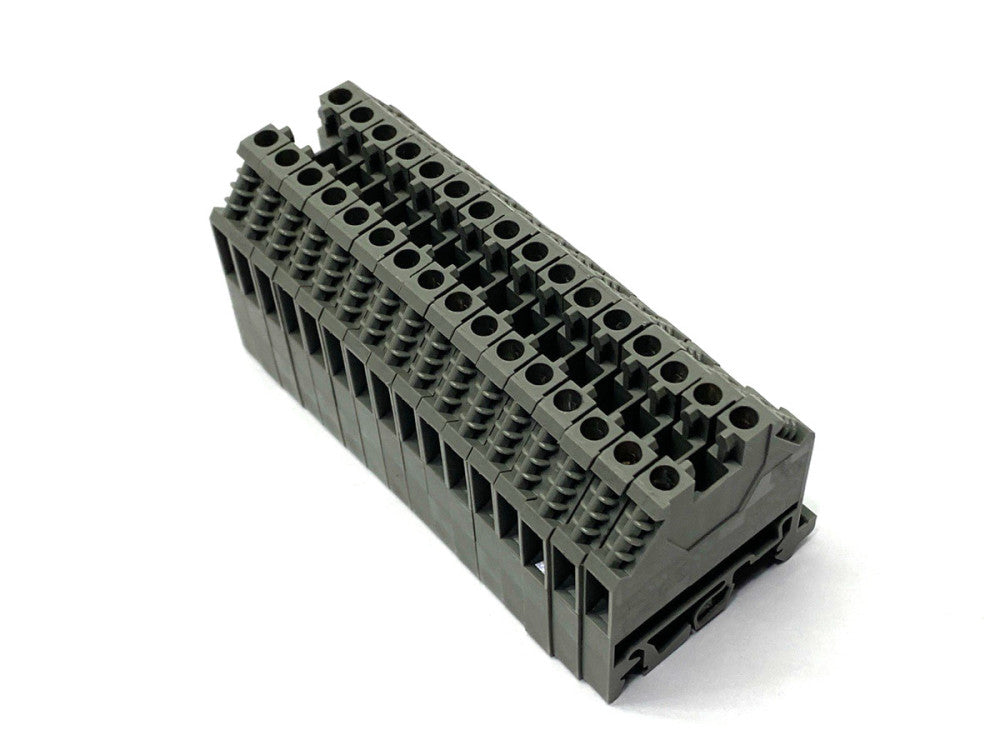Weidmueller WK4/U Terminal Blocks 600V LOT OF 16