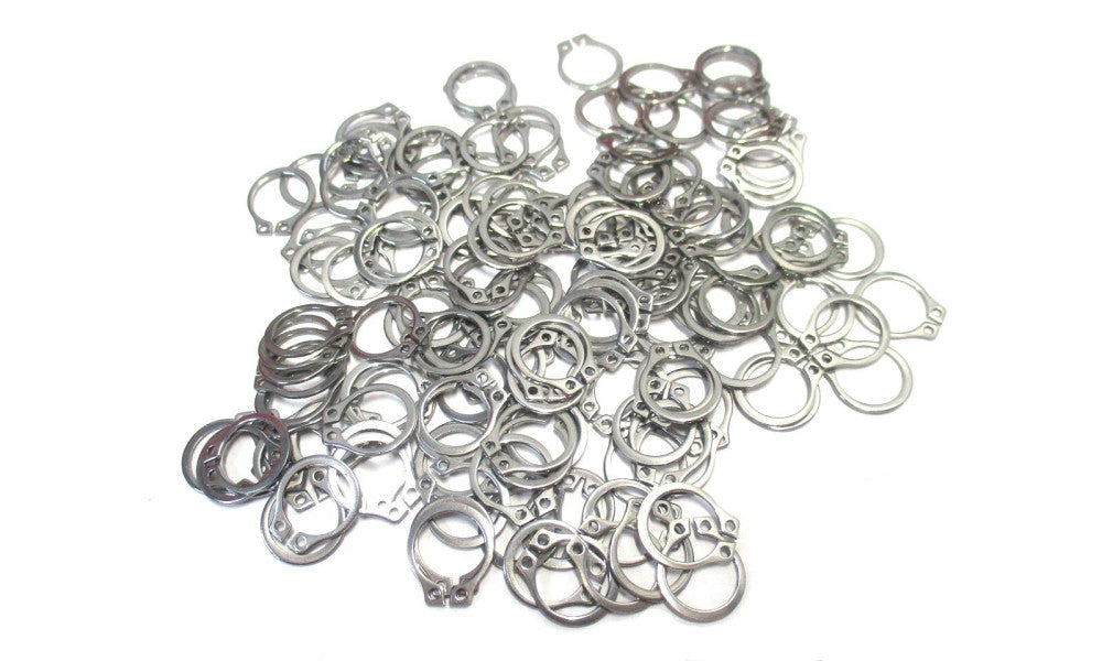 Thomson (W187SS) .025" Wide 3/16" External Stainless Retaining Ring - Lot of 150