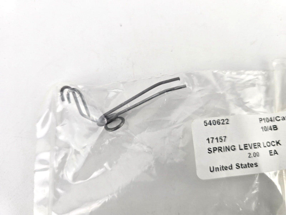 2pcs TORNADO SPRING-LEVER Lock Return 17157