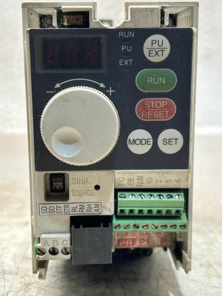 PREOWNED MITSUBUSHI INVERTER FR-S520E-0. 75K-NA