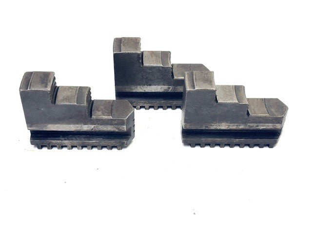 3 JAW LATHE CHUCK  SOFT JAWS F 100 3-3/8 IN (SET OF 3)