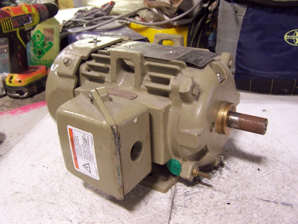 GE 1 HP ELECTRIC AC MOTOR 460 VAC 143T FRAME 1750 RPM M352