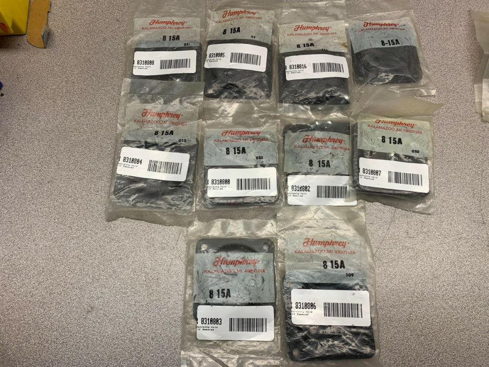 LOT OF 10 NEW IN BAG HUMPHREY BRACE KIT 815A