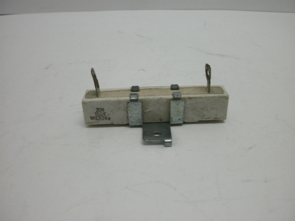 MICRON 20H POWER RESISTOR CERAMIC CEMENT 15 OHMS K