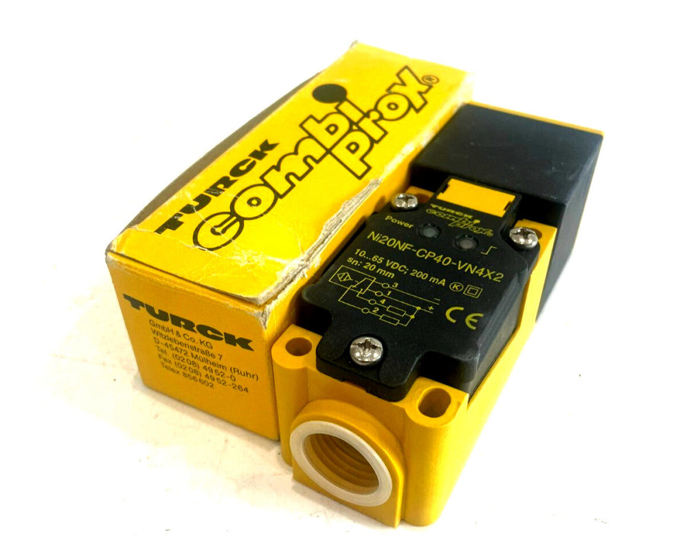 NEW TURCK NI20NF-CP40-VN4X2 SENSOR NI20NFCP40VN4X2
