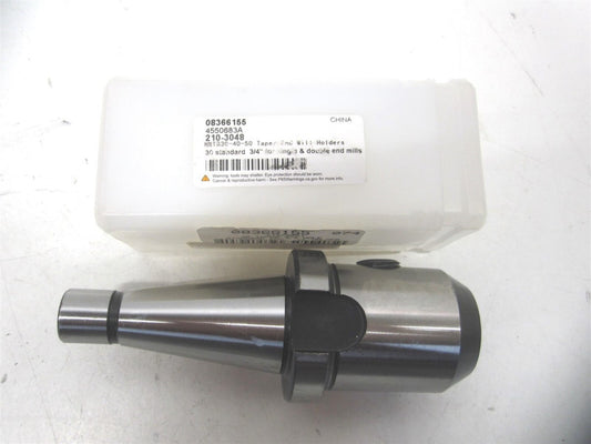 (210-3048) 3/4" x 1-3/4" OAL NMTB30 Taper End Mill Adapter 