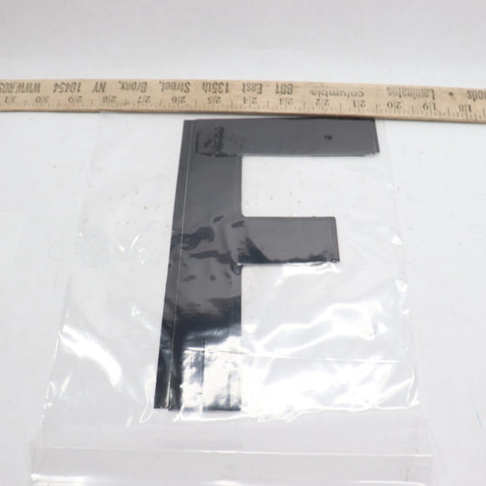 (10-Pk) Single Letter Die-Cut Labels F 8"