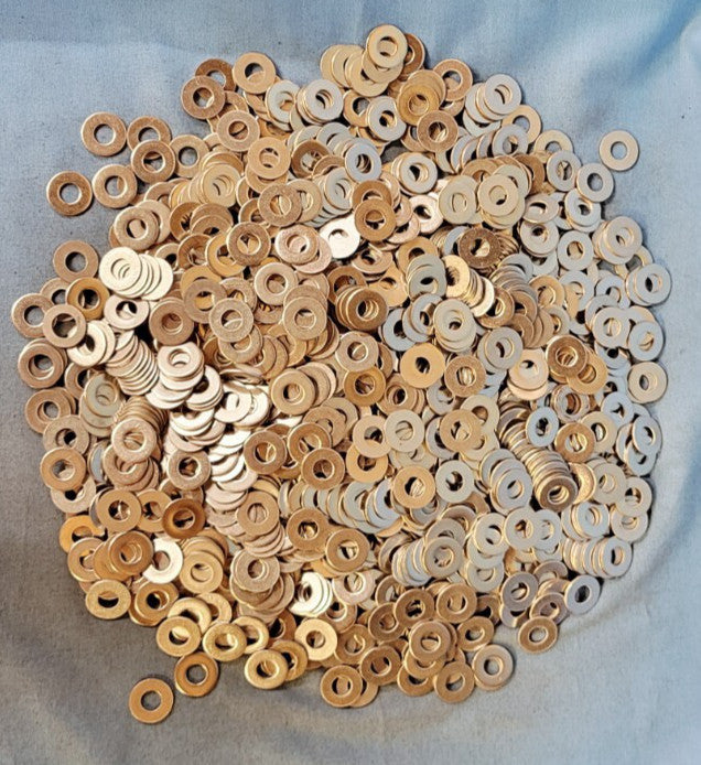 FLAT WASHER 1/4 IN. (LOT OF 650)