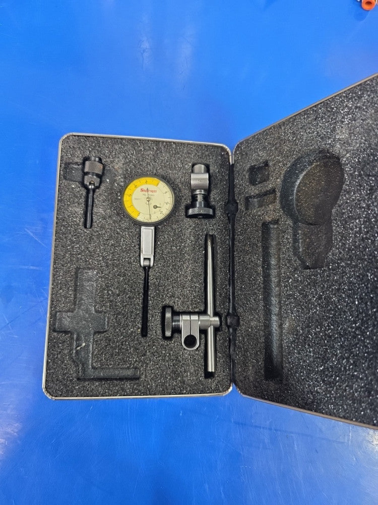 STARRETT Dial Test Indicator in Case No. 708B ~ U.S.A. PARTIAL KIT