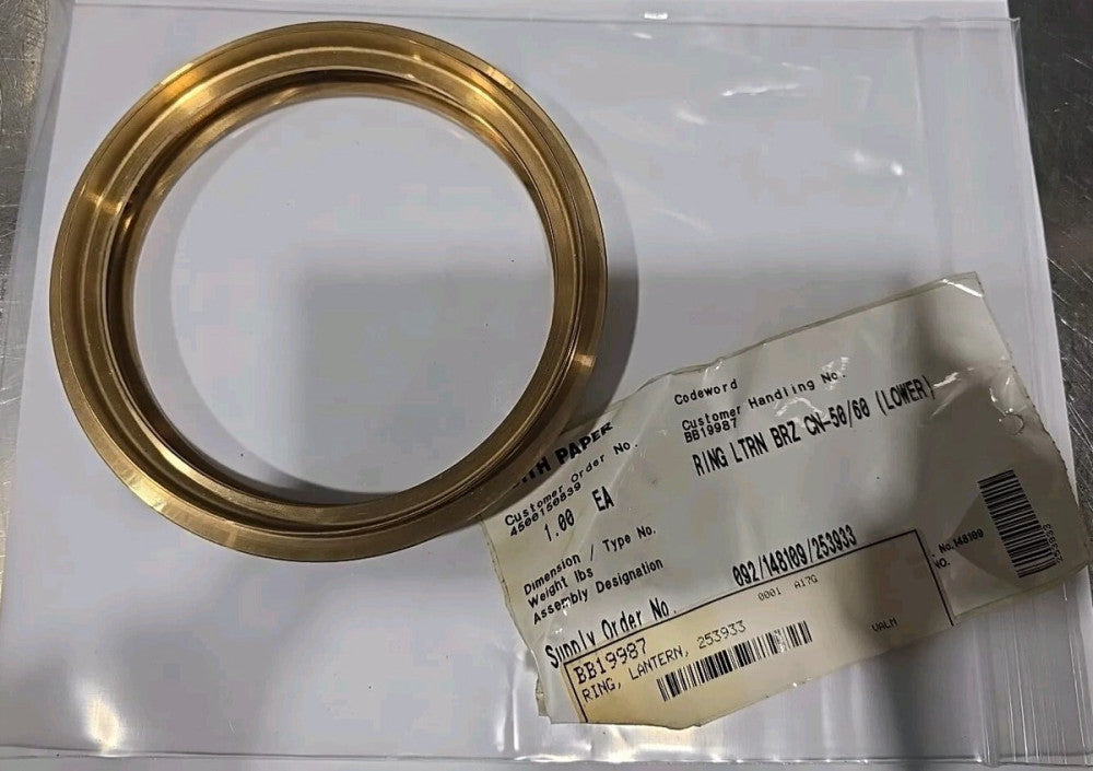 Voith Paper Ring Ltrn Brz P/N 253933 (Lower)