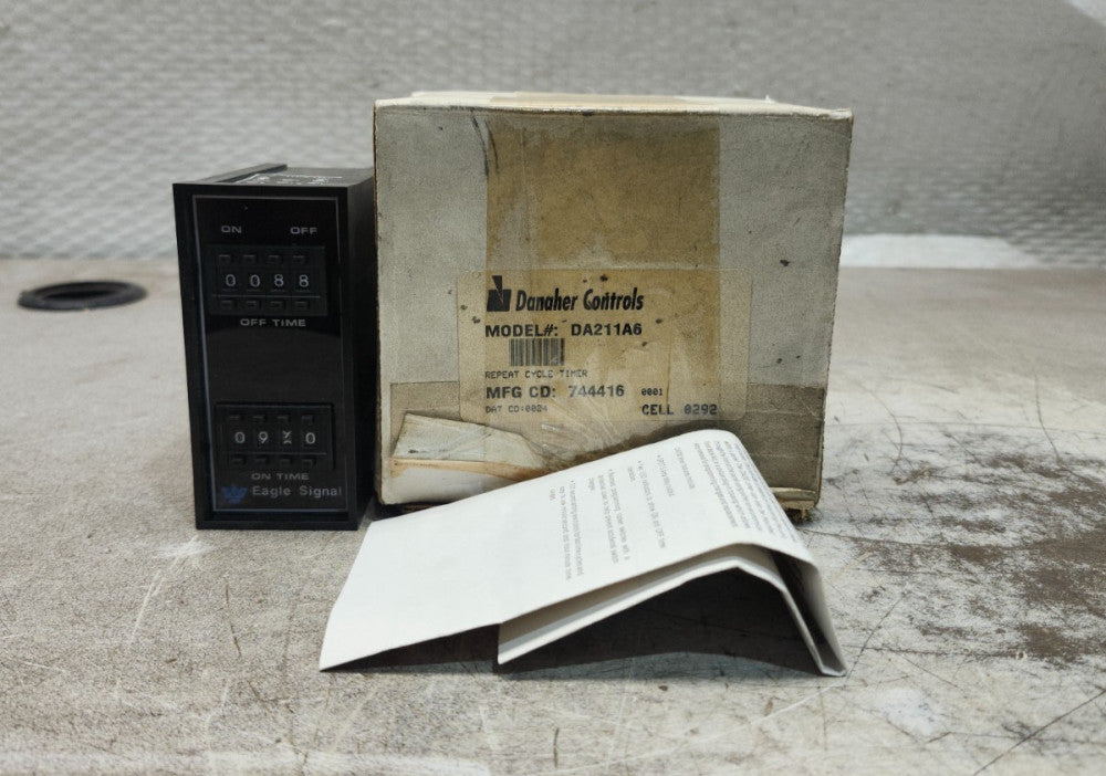 NEW DANAHER CONTROLS EAGLE REPEAT CYCLE TIMER DA211A6