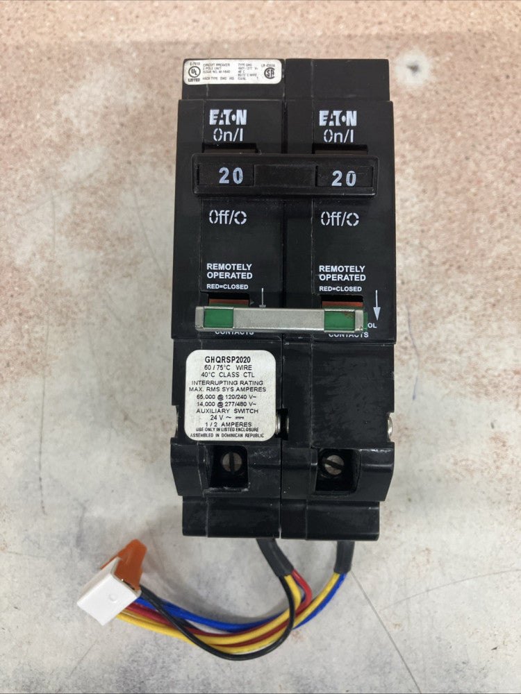 Eaton GHQRSP2020 20A 277V Breaker NNB