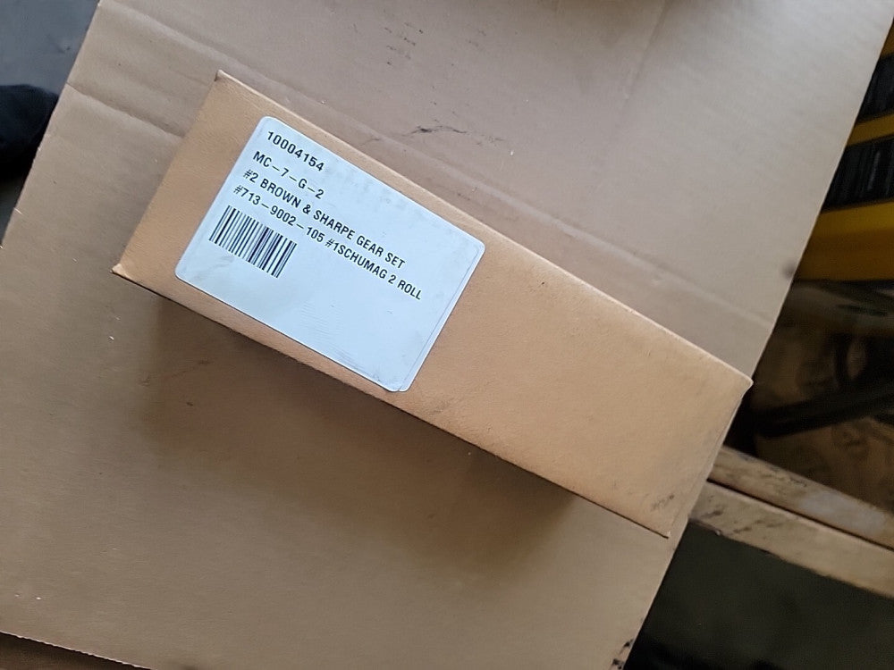BSM- Brown & Sharpe 713-9002-105 Gear set for Model 2,12  - NEW UNOPENED