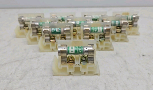 10 Pack Square D 9080 GF6 Fuse Holder Terminal Block With Fuses See Pictures 