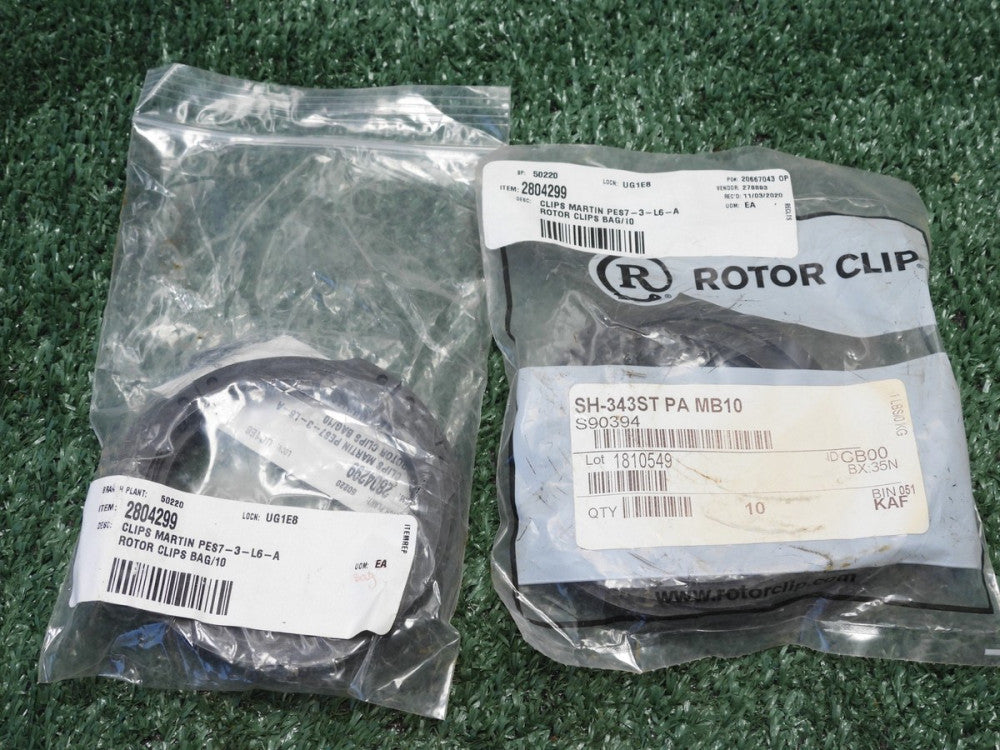 (Lot of 20) Rotor Clips SH-343ST PA MB10 S90394 External Snap Ring 3-7/16" x0.09