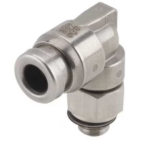 Smc Kqg2l03-32 10/32" X 5/32" Tube X Unf Ss Male 90 Degree Elbow