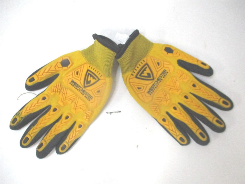 West Chester (713WHPTPDB) Size L Yellow/Black 2XL Latex Cold Condition Gloves 