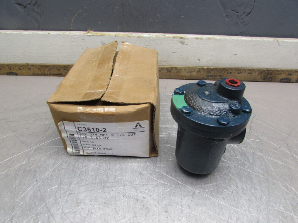 Armstrong C3510-2 ,Air Vent Free Floating Lever, 3/4", 1/8" ORIFACE, NIB! OFFERS