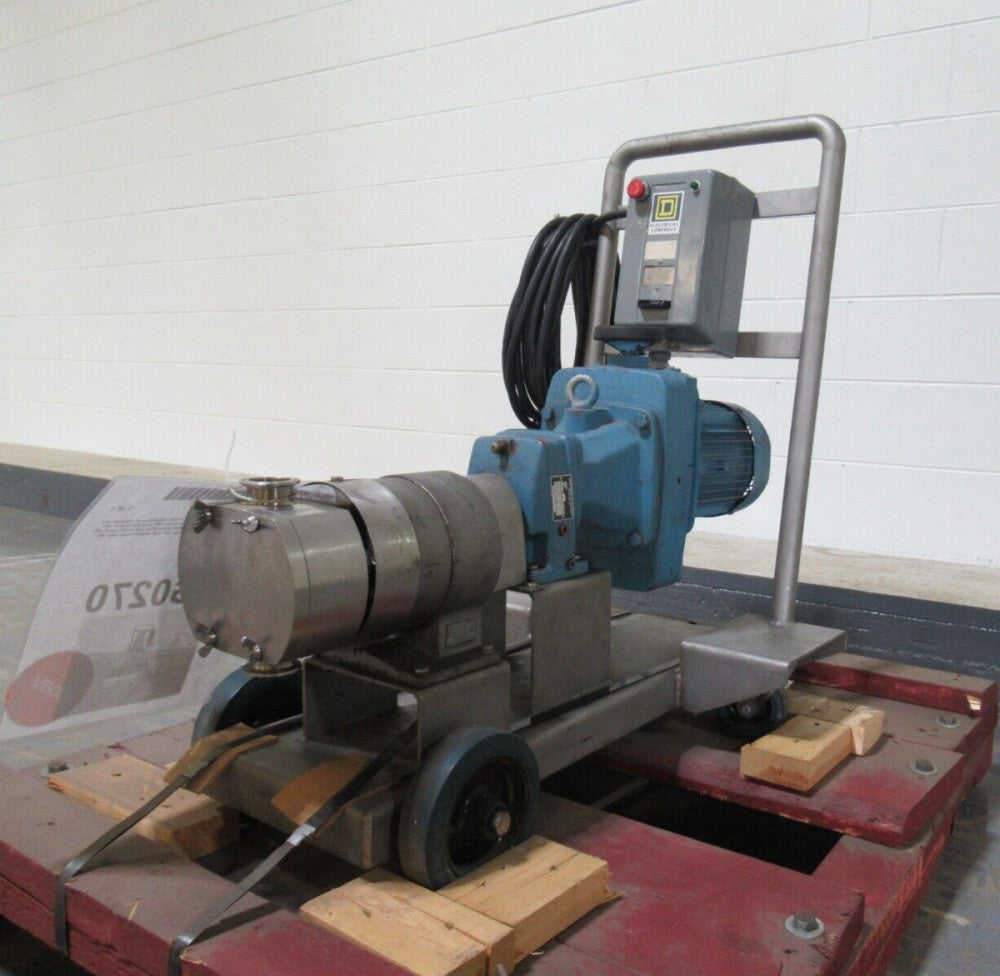 Jabsco 55430-1300 Positive Displacement Stainless Steel Lobe Pump