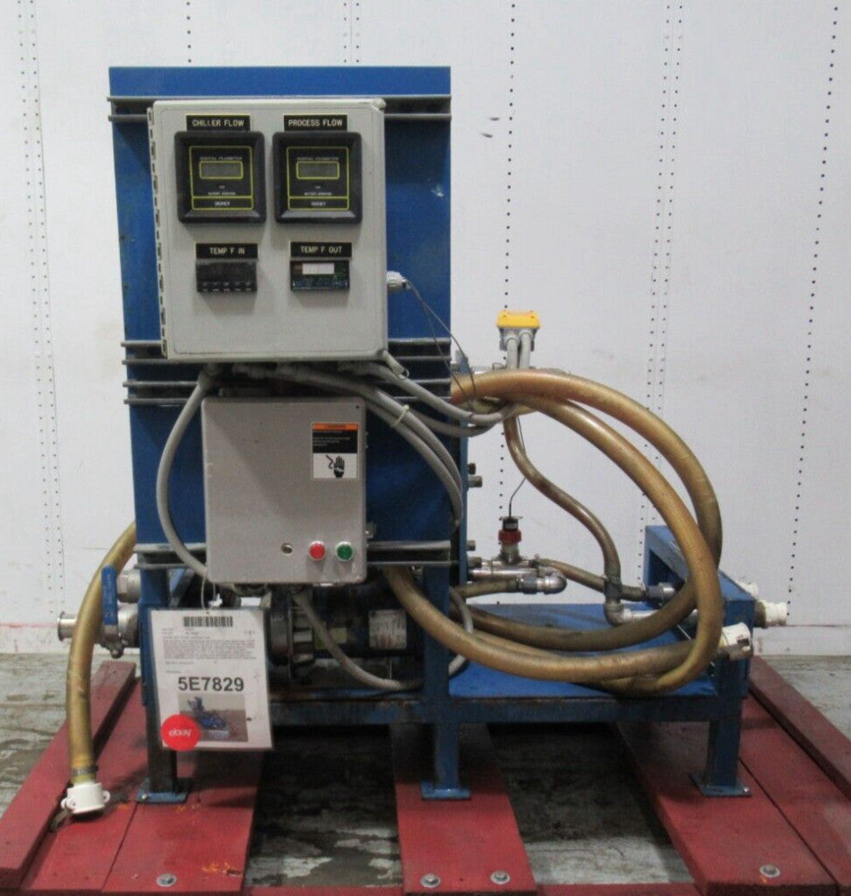 Mueller AT4-C20  Plate and Frame S/S Heat Exchanger and Pump Package