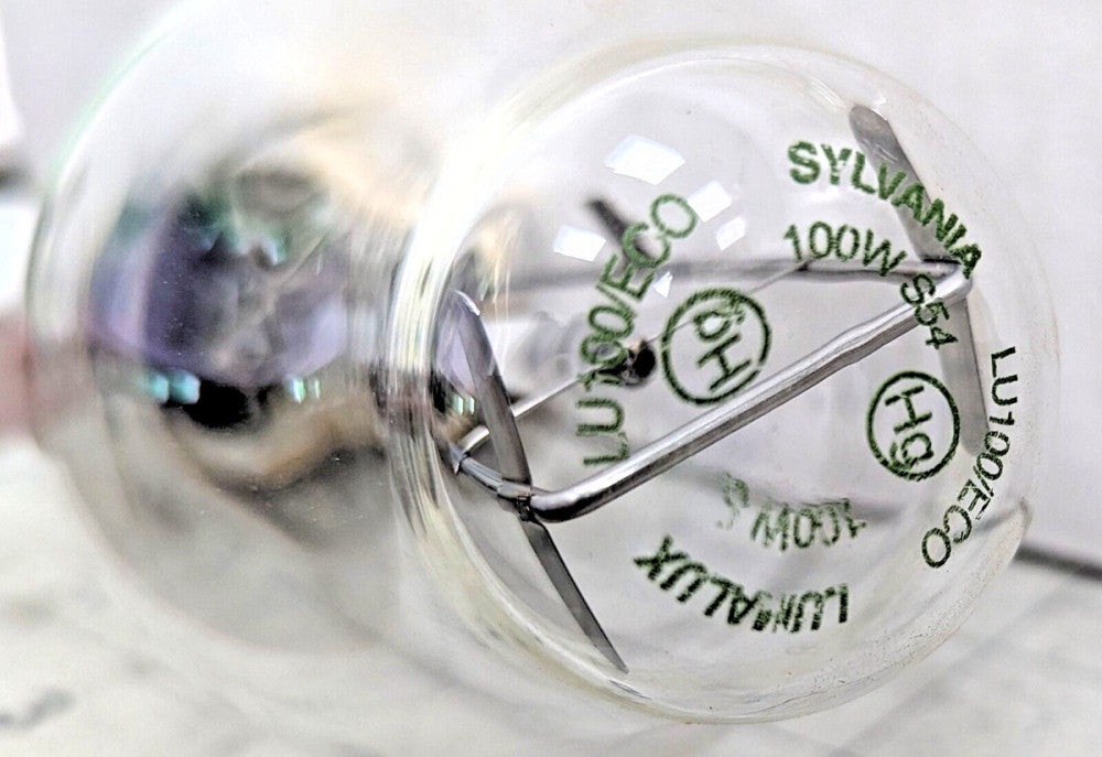 Sylvania Lumalux Lamp LU100/ECO E39 Mogul Base HPS Sodium Clear 100W 67514 [C0S2